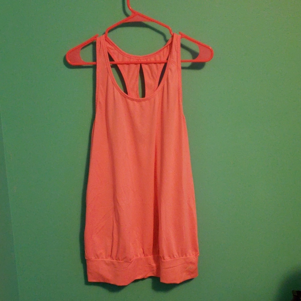 Hot pink exercise top